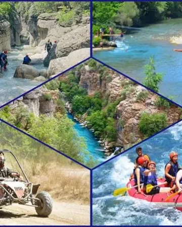 RAFTING AND QUAD SAFARI TOUR FROM SIDE